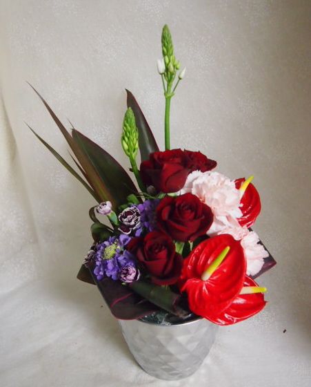 花ギフト|フラワーギフト|誕生日 花|カノシェ話題|スタンド花|ウエディングブーケ|花束|花屋|53422