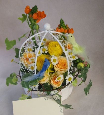 花ギフト|フラワーギフト|誕生日 花|カノシェ話題|スタンド花|ウエディングブーケ|花束|花屋|46797