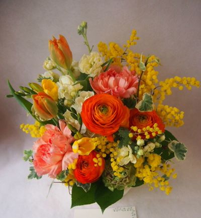 花ギフト|フラワーギフト|誕生日 花|カノシェ話題|スタンド花|ウエディングブーケ|花束|花屋|38453