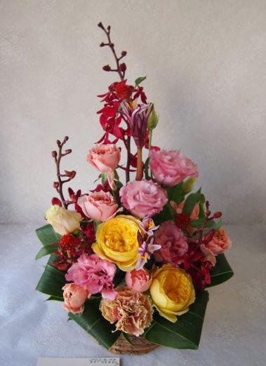 花ギフト|フラワーギフト|誕生日 花|カノシェ話題|スタンド花|ウエディングブーケ|花束|花屋|58022