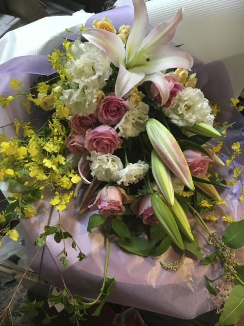 花ギフト|フラワーギフト|誕生日 花|カノシェ話題|スタンド花|ウエディングブーケ|花束|花屋|IMG_2753