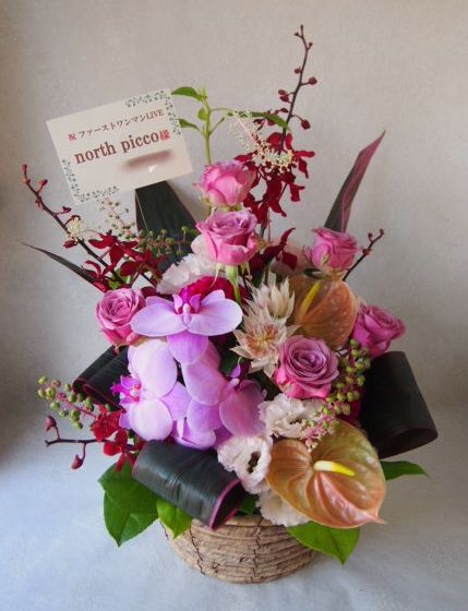 花ギフト|フラワーギフト|誕生日 花|カノシェ話題|スタンド花|ウエディングブーケ|花束|花屋|57579