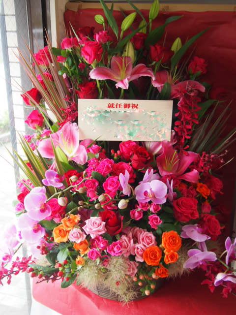 花ギフト|フラワーギフト|誕生日 花|カノシェ話題|スタンド花|ウエディングブーケ|花束|花屋|49014
