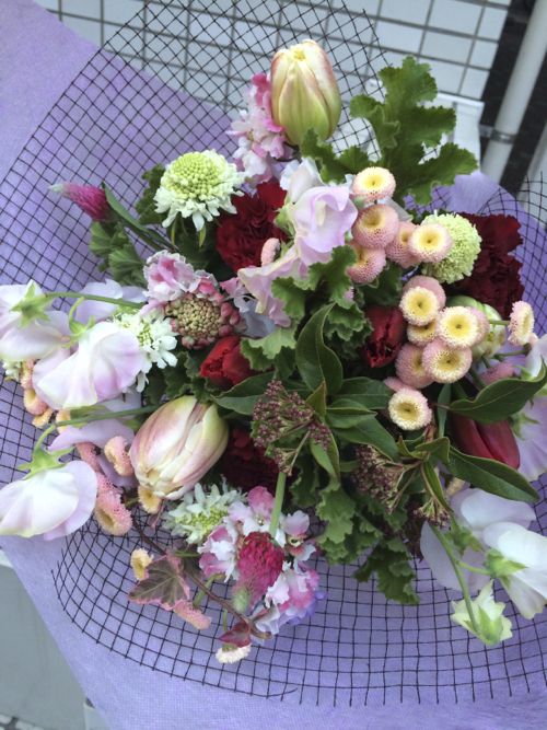 花ギフト|フラワーギフト|誕生日 花|カノシェ話題|スタンド花|ウエディングブーケ|花束|花屋|IMG_8983