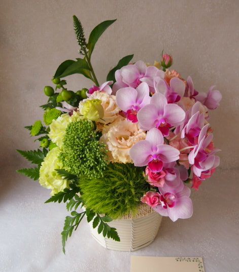 花ギフト|フラワーギフト|誕生日 花|カノシェ話題|スタンド花|ウエディングブーケ|花束|花屋|57166