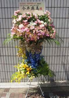 花ギフト|フラワーギフト|誕生日 花|カノシェ話題|スタンド花|ウエディングブーケ|花束|花屋|東京ドームシティホール