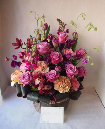 花ギフト|フラワーギフト|誕生日 花|カノシェ話題|スタンド花|ウエディングブーケ|花束|花屋|38179