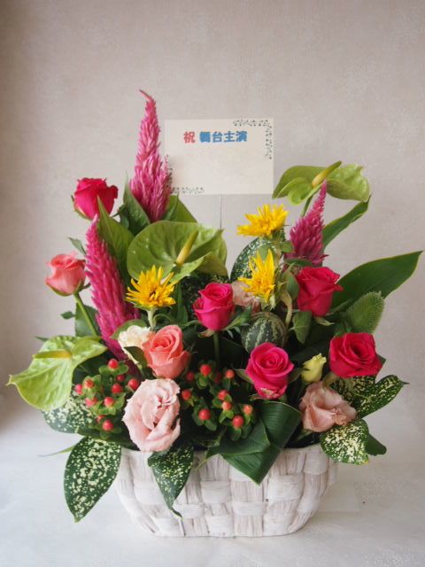 花ギフト|フラワーギフト|誕生日 花|カノシェ話題|スタンド花|ウエディングブーケ|花束|花屋|50083(1)