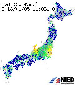 強震地震画像