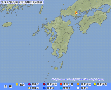 山口県東部 地震 06280114