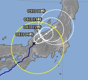 岐阜県 春日台風