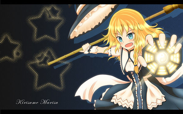 香霖堂魔理沙 イラスト 壁紙サイズ