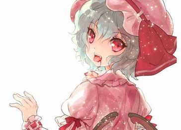 桃色虹画像