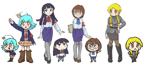 メインキャラ