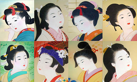 新年1月10日まで旧作美人画半額セール中です。 : 絹本着色技法 新年1月10日まで旧作美人画半額セール中です。 : 絹本着色技法