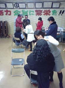 メイク中