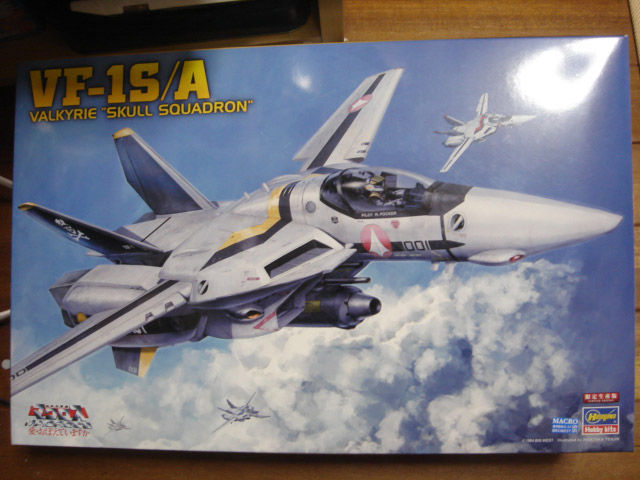 ハセガワ 1/48 VF-1S/A バルキリー スカル小隊 【製作 1