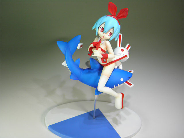 サメのりプレネールさん ガレージキット ガレージキット 雨の日晴れの日《サメのりプレネールさん》【完成品