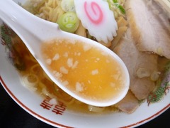 まるや_喜多方ラーメン(スープ)_201809