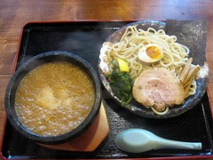 竹本商店(札幌石山店)_伊勢海老つけ麺_201205