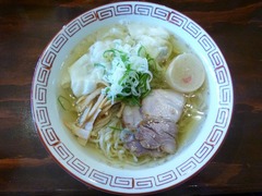 おお田_白たまり醤油ラーメン+ワンタン_201808