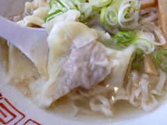 おお田_白たまり醤油ラーメン(ワンタン)_201701