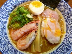 麺屋169_濃厚えび出汁味噌らーめん(具)_201809