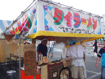 戸田市ふるさと祭りのテキヤさん