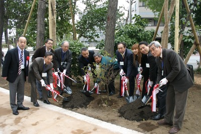植樹式2009年3月28日