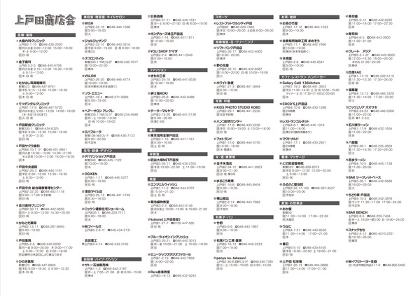 上戸田商店会MAP裏