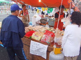 戸田市ふるさと祭りのテキヤさん