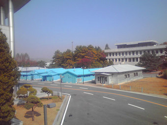 板門店(韓国と北朝鮮の国境)