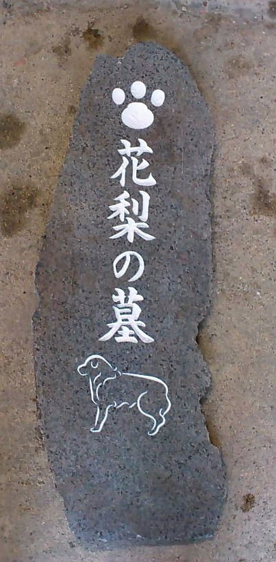犬の墓
