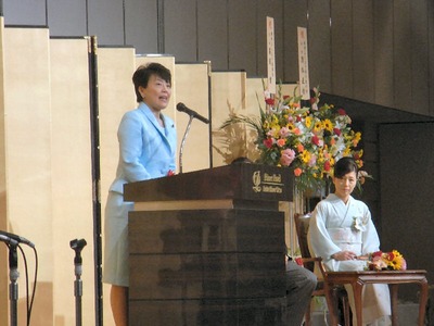有村先生来賓あいさつ