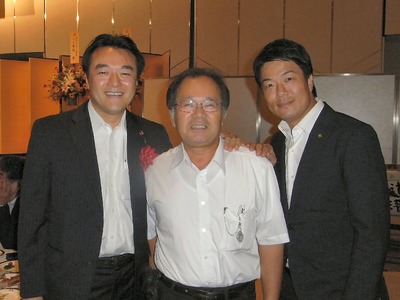 大岡代議士、岩永市長