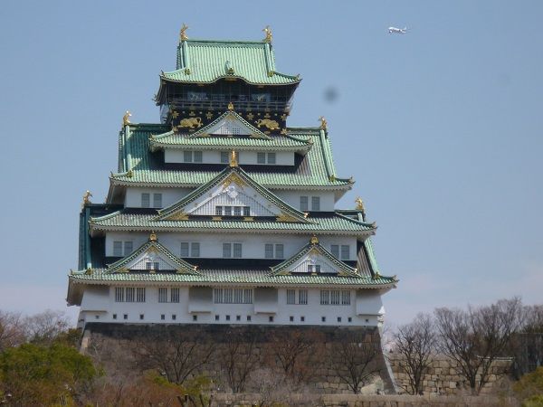 花見 大阪城