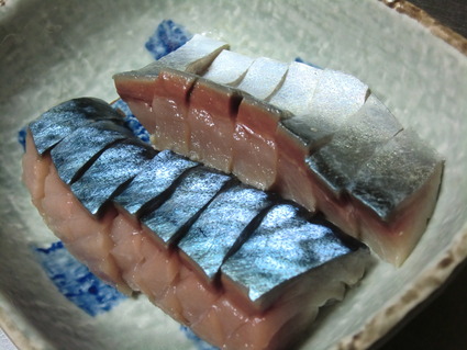 真鯖の〆鯖