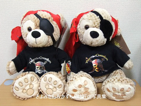 ダッフィーのぬいぐるみパイレーツコスチューム