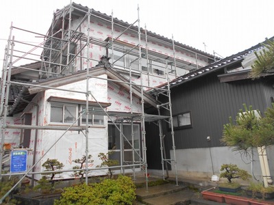新潟県三条市の屋根外壁塗装リフォーム専門店遠藤組 外壁張り替え工事