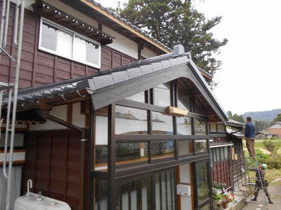 新潟県三条市の屋根外壁塗装リフォーム専門店遠藤組 金属瓦『かわら455』