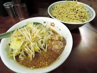 15/03/18め二郎 小つけ麺(ニンニク少なめ、野菜)4