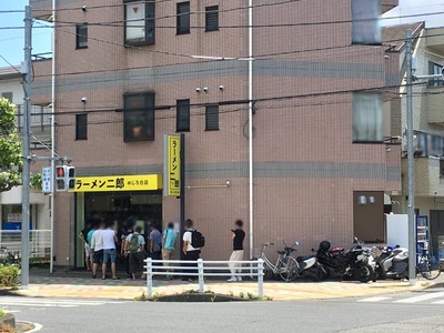 ラーメン二郎めじろ台店 外観
