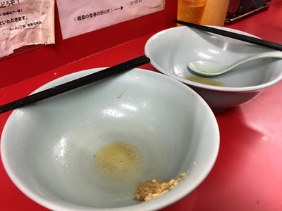 17/10/23ラーメン二郎新宿歌舞伎町店 13
