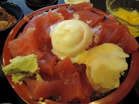 14/12/29すし魚心亭 まぐろのブツ切り丼2
