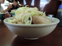 14/09/22め二郎 小ラーメン(ニンニク)2