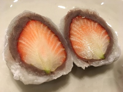17/05/21御菓子司 山口屋 いちご大福(黒あん)06