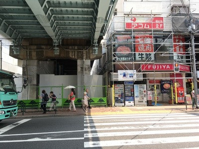 17/07/07ラーメン二郎西台駅前店(仮店舗)17