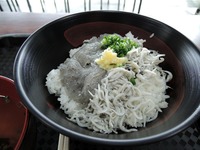 14/09/10田子の浦港 漁協食堂 生&釜しらす丼