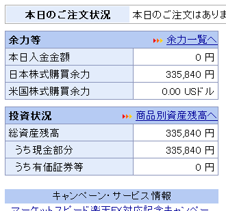 日本株式購買余力