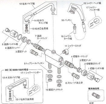 MYM MC8309 分解